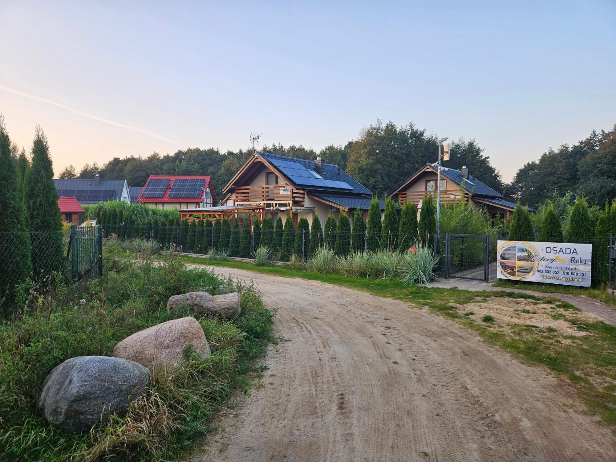 Villa Osada Cztery Pory Roku - Dom Jesien Kopalino Esterno foto
